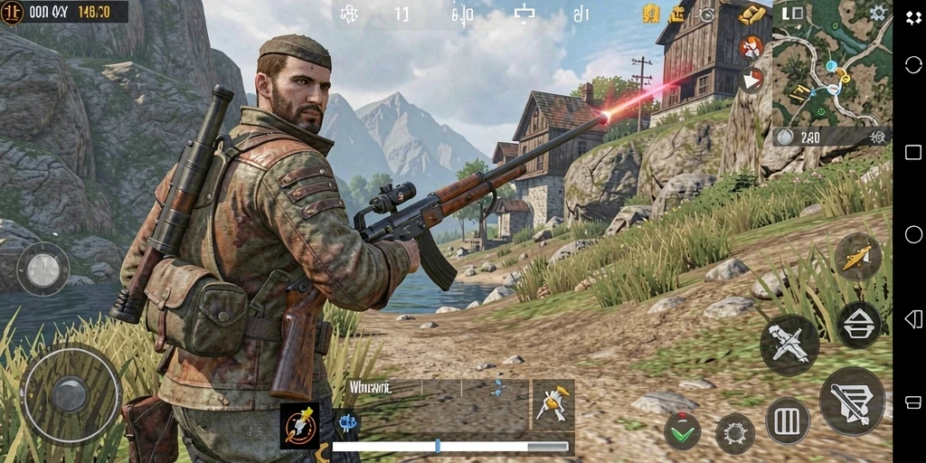 republik77 - Screenshot momen seru saat bermain multiplayer.